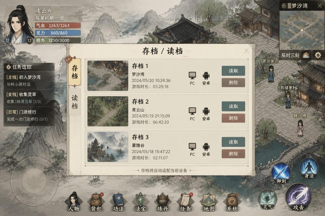 谪仙索欢录 操作界面 展示图 8